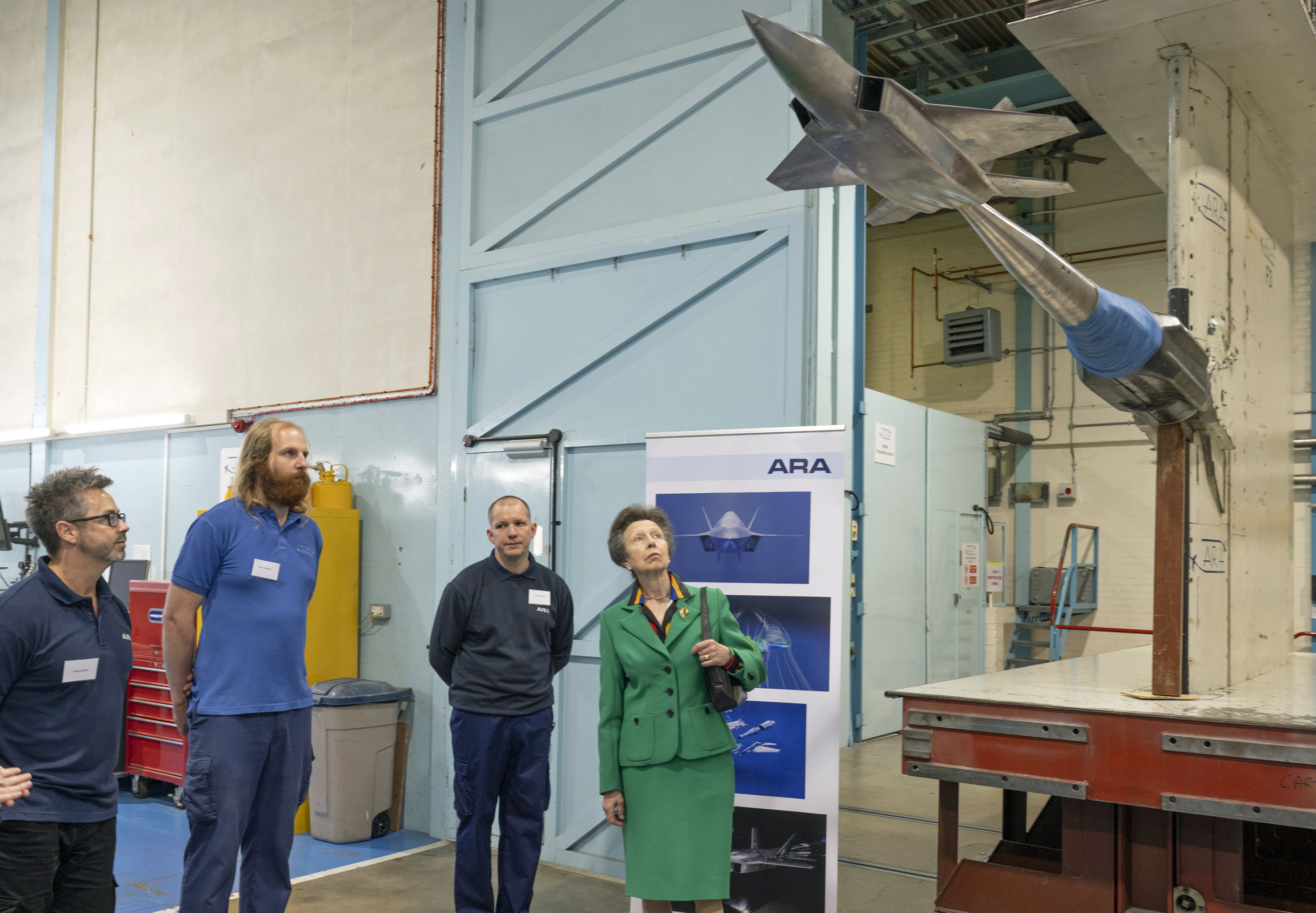 HRH The Princess Royal visits ARA.
